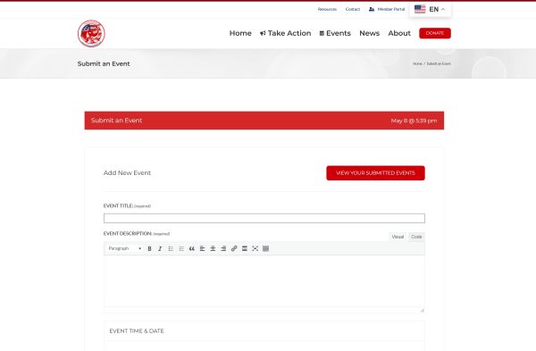 Submit an Event image