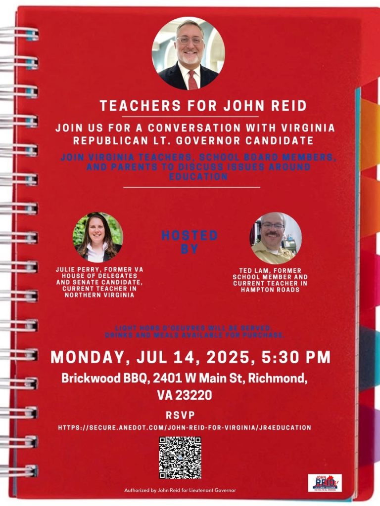John Reid Teacher Event