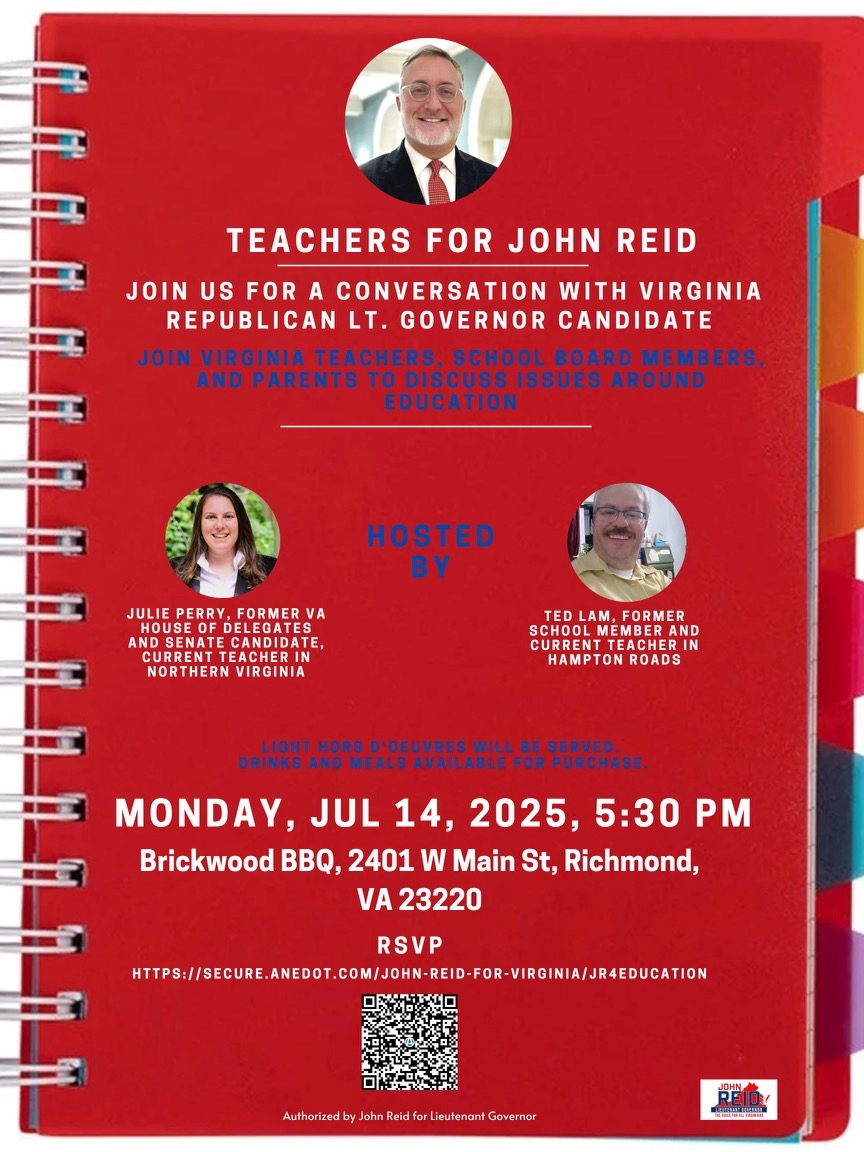 John Reid Teacher Event