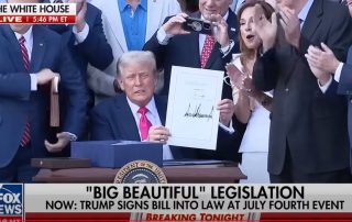 Trump Signs BBB
