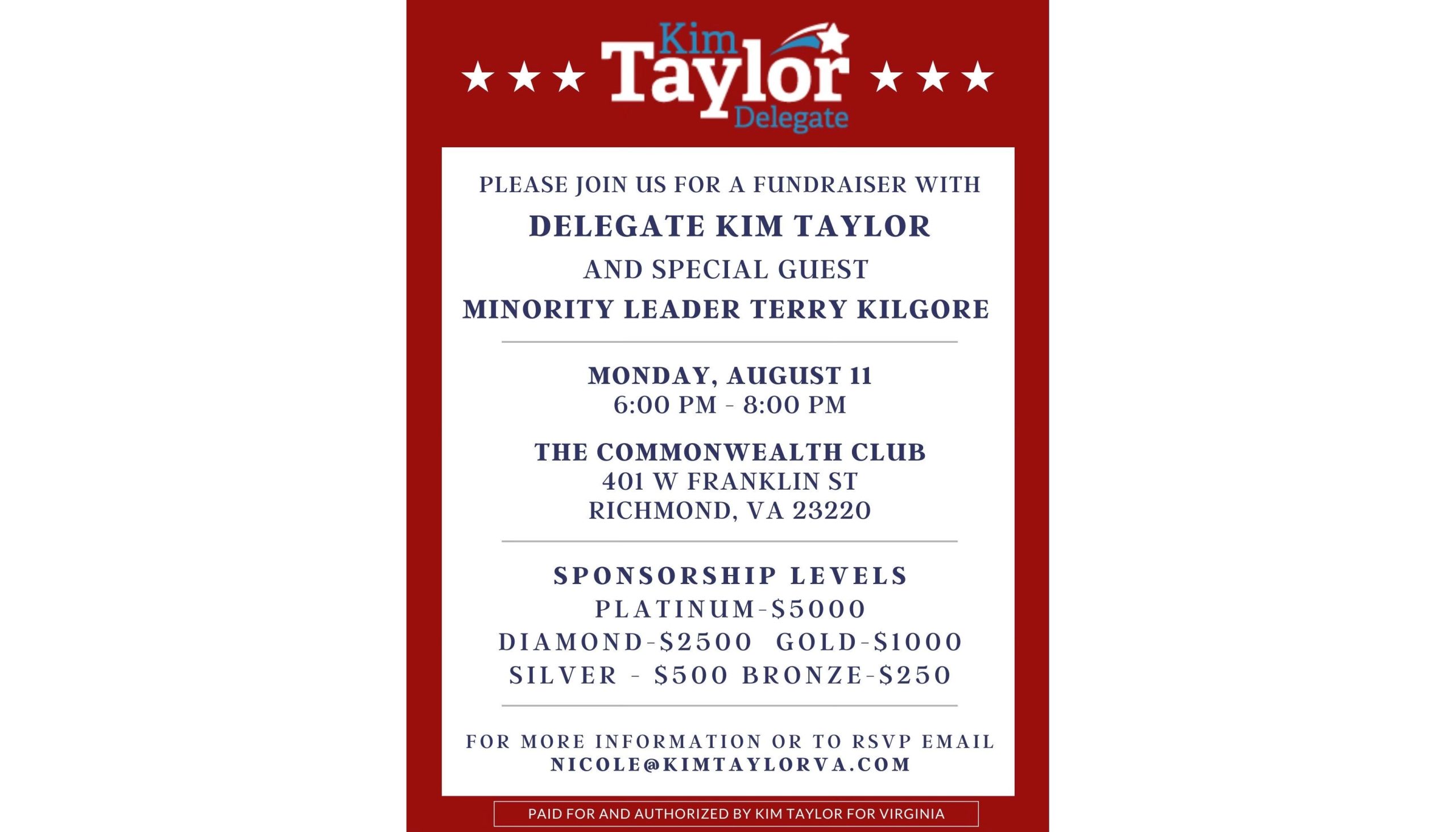 Kim Taylor Event