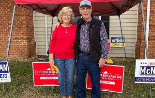 election poll greeters