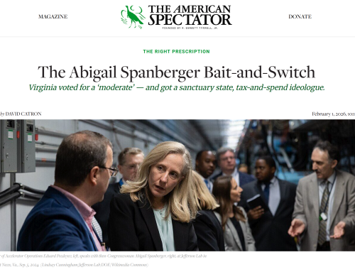 The Abigail Spanberger Bait-and-Switch