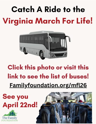 VA March for Life buses