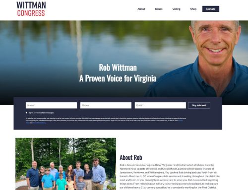 Congressman Wittman Earns A+ for Representing VA-01, A for Bipartisan Leadership